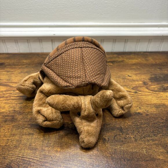 Folkmanis Armadillo Hand Puppet Play Pretend Theatre Plush Stuffed Animal Toy - Picture 3 of 16